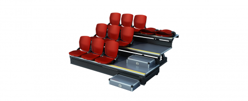 征途前置伸缩看台