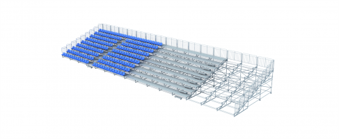 模块拆装金属看台
